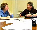 photo of Gill Thomas with Beverley Ashill